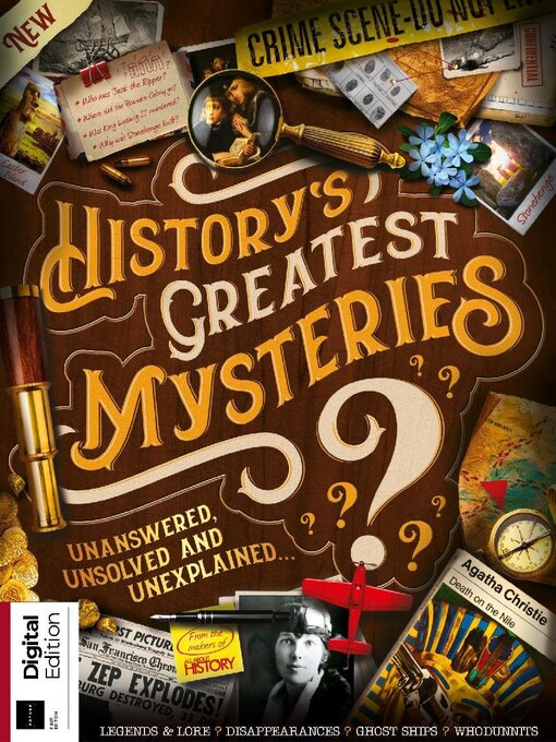 Cover image for History's Greatest Mysteries